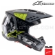 Casque S-M5 ROVER Yellow Fluo by ALPINESTARS