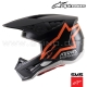 Casque S-M5 COMPASS Orange Fluo by ALPINESTARS