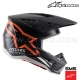 Casque S-M5 COMPASS Orange Fluo by ALPINESTARS