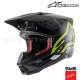 Casque S-M5 COMPASS Yellow Fluo by ALPINESTARS