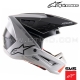 Casque S-M5 RAYON Light Gray by ALPINESTARS