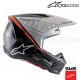 Casque S-M5 RAYON Black White by ALPINESTARS