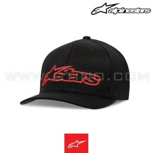 Casquette BLAZE FLEXFIT "BLACK/RED" - ALPINESTARS