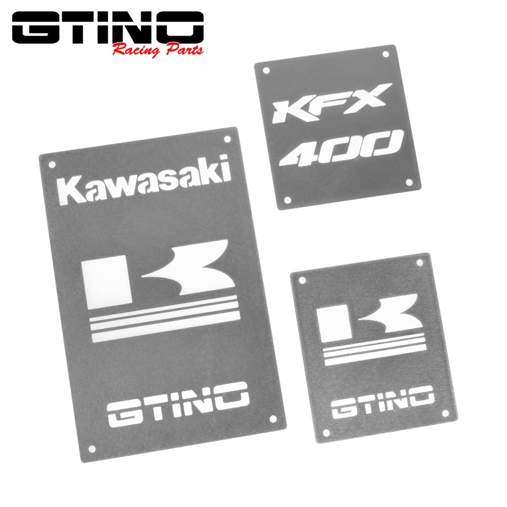 Pack de WARNING LABELS custom pour quad KAWASAKI KFX 400