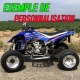 Kit déco "FACTORY-PDV" - YFZ 450