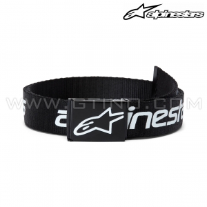 Ceinture tissu / métal "WEB BLACK/WHITE" - ALPINESTARS