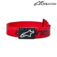 Ceinture tissu / métal "WEB RED/BLACK" - ALPINESTARS