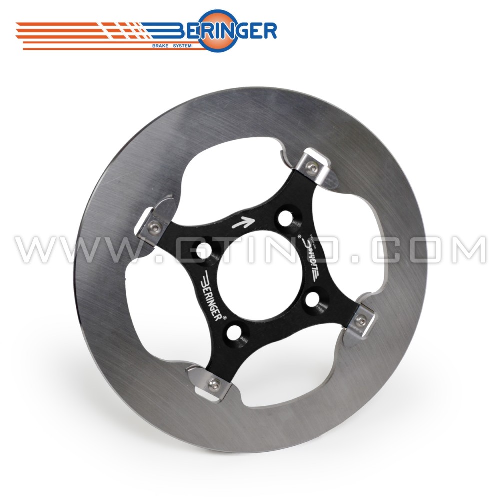 Disque de frein flottant pour quad - "Lightec" by BERINGER (Centre noir)