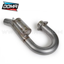 Collecteur d'échappement DOMA BOMB en inox pour quad YAMAHA YFZ 450R (300241)