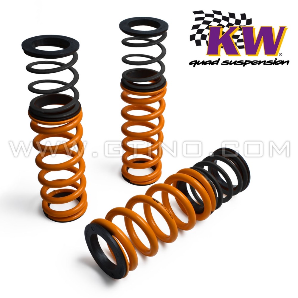 Kit ressorts courts KW quad YAMAHA YFZ BANSHEE 350 - Option couleur : Orange