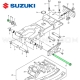 Axe pivot de bras oscillant SUZUKI - LTZ 400 Ie