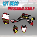 Kit déco "ROCKSTAR RED" - SUZUKI LTZ 400 IE