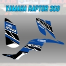 Kit déco "YAM-60TH-BLUE"- YFM Raptor 350