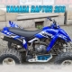 Kit déco "YAM-60TH-BLUE"- YFM Raptor 350