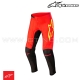 Pantalon FLUID TRIPPLE Red/Yellow Fluo by ALPINESTARS