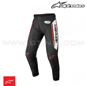 Pantalon RACER FLAGSHIP Black/White/Red by ALPINESTARS