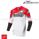 Maillot RACER FLAGSHIP Black/White/Red by ALPINESTARS