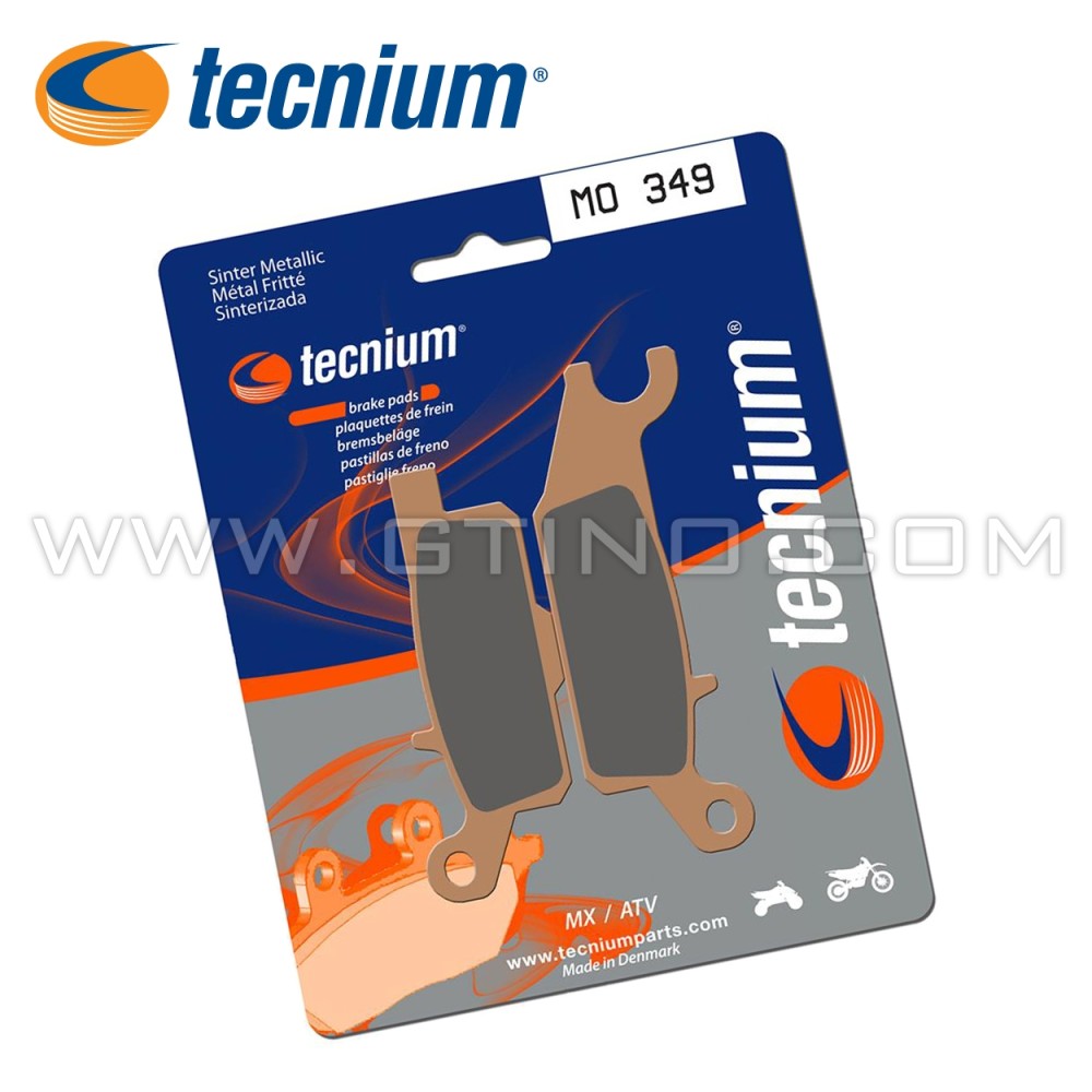 Plaquette de frein TECNIUM "Sintered" MO349