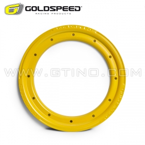 Plateau / Frette JAUNE Aluminium - GOLDSPEED