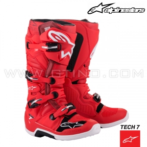 Bottes TECH 7 "Red" - ALPINESTARS