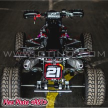 Plaque numéro type "RST" - Plastique flex