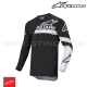 Maillot FLUID CHASER Black/White by ALPINESTARS