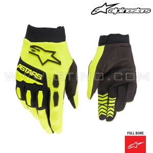 Gants FULL BORE "Yellow Fluo Black" - ALPINESTARS