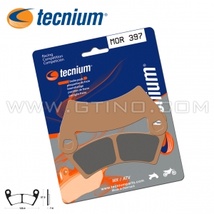 Plaquette TECNIUM Racing MX "Sintered"