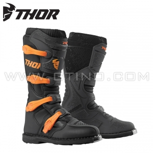 Bottes BLITZ XP BOOT (Charcoal/Orange) - THOR