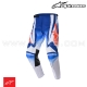 Pantalon RACER SEMI Blue Hot Orange by ALPINESTARS