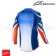 Maillot RACER SEMI Blue Hot Orange by ALPINESTARS