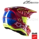 Casque S-M5 ACTION Bright Red White Fluo by ALPINESTARS