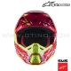 Casque S-M5 ACTION Bright Red White Fluo by ALPINESTARS