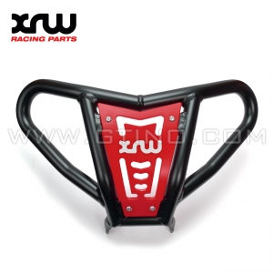 Bumper XRW X17 BLACK/RED - LTZ 400 / KFX 400