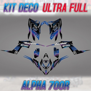 Kit déco ULTRA FULL "ALPHA 700R" - YFM Raptor 700