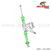 Kit pivot / articulation - ALL BALLS 42-1005 (schema)