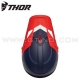 Casque Cross SECTOR CHEV "Red Navy" by THOR