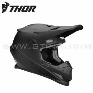 Casque Cross SECTOR SOLID "Blackout" by THOR