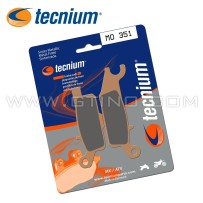 Plaquette de frein TECNIUM "Sintered" MO351