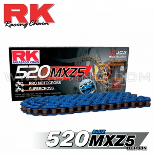 Chaine RK 520 MXZ5 - BLUE | 110 maillons