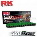 Chaine RK 520 MXZ4 - GREEN | 110 maillons