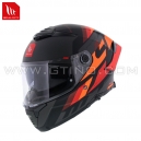 Casque de cross "FALCON" Noir Mate - MT