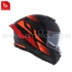 Casque de cross "FALCON" Noir Mate - MT