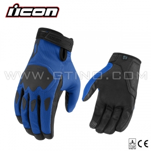 Gants HOOLIGAN "Blue" - ICON MOTOSPORTS