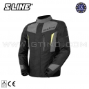 Veste / blouson Adventure Evo Noir-Jaune | S-LINE