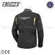 Veste / blouson Adventure Evo Noir-Jaune | S-LINE