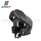 Casque ROUTE MODULABLE | S550 Noir / Rouge - EIGHT