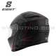 Casque ROUTE MODULABLE | S550 Noir / Rouge - EIGHT