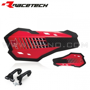 Protèges mains ROUGE - RACETECH HP2