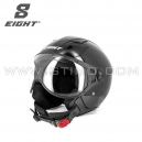 Casque ROUTE JET | LEOV S779 Noir - EIGHT